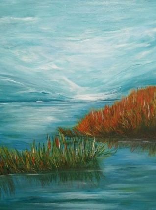 Tableau originale contemporain signé  avec son certificat