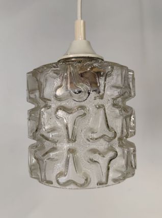 Suspension en verre (avec ou sans abat jour)