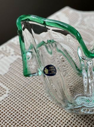 Grand bol en verre Murano cristal blanc 