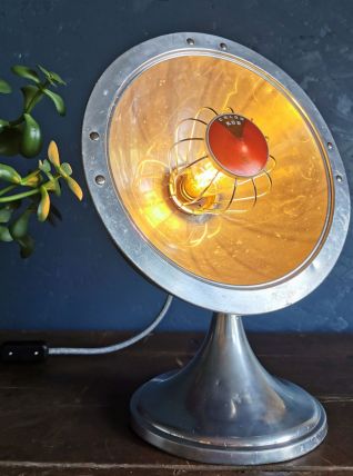 Lampe industrielle vintage salon chevet bureau métal Soleil