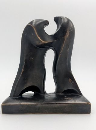 Sculpture deux ours en bronze - Volodymyr Odrekhivskyy