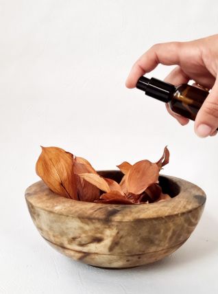 Bol en bois d'olivier fabriqué à la main