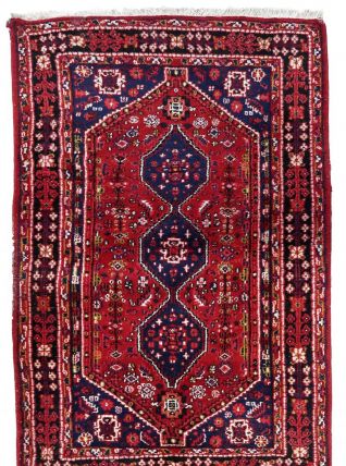 Tapis vintage Persan Shiraz fait main, 1C1018