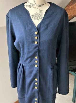 Robe marine taille 42/44 Vintage
