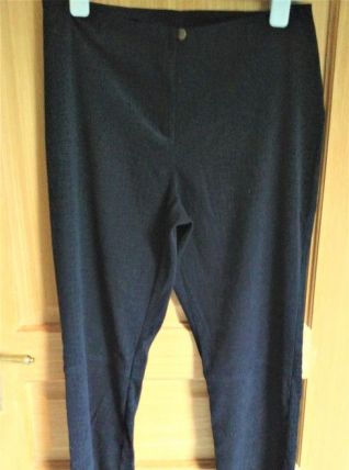 Pantalon suédine noir effet croco taille 42/44 vintage