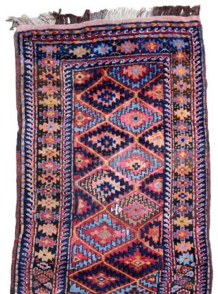 Tapis ancien Persan Kurdish fait main, 1P100