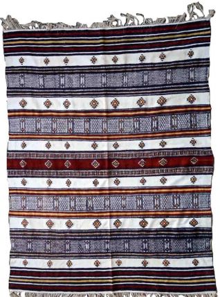 Tapis vintage Marocain Berber fait main, 1P111