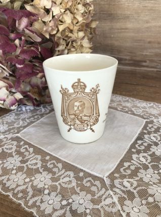 Mug / Timbale Couronnement 1911 - George V/Queen Mary 