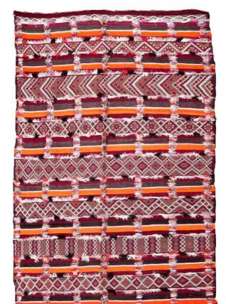 Tapis vintage Marocain Berber fait main, 1P123