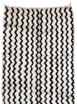 Tapis vintage Marocain Berber fait main, 1P132
