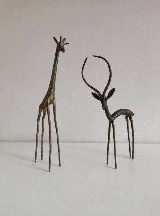 statuettes en laiton