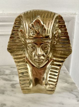 Serre-livre  / presse-papier tête de pharaon