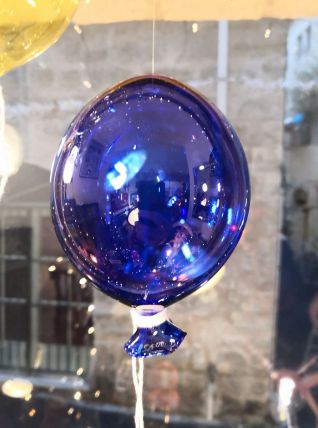 Ballon en verre soufflé de murano