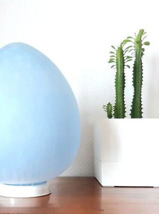 Lampe oeuf Uovo Fontana Arte 1980