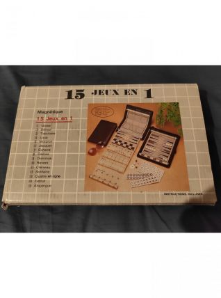 Mallette de jeu 15 en 1