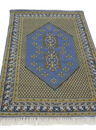 Tapis Laine authentique tunisien Orientale Nouée à la main 