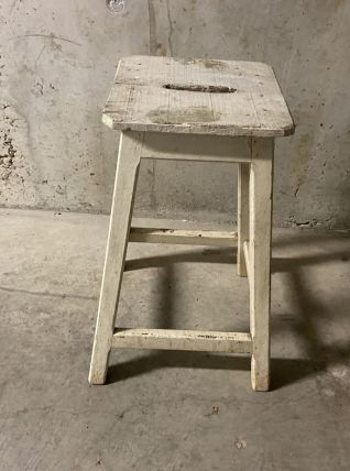 Tabouret d’atelier en bois
