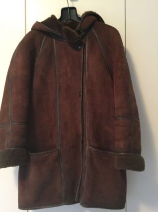 Veste 3/4 Peau Lainee/Mouton retourné 