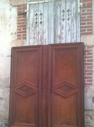 Porte d'armoire XIX eme