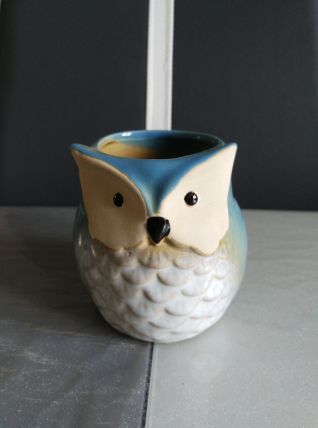 Petit Pot 'chouette en céramique' 