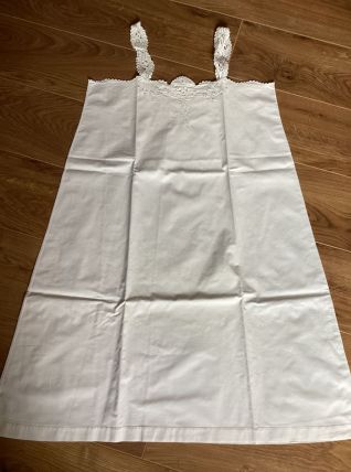 Chemise de grand mère blanche vintage 
