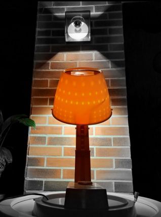 SPACE-AGE La Lampe Casque Valise CALOR 70's