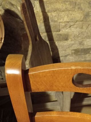 Chaises bistrot paillées 