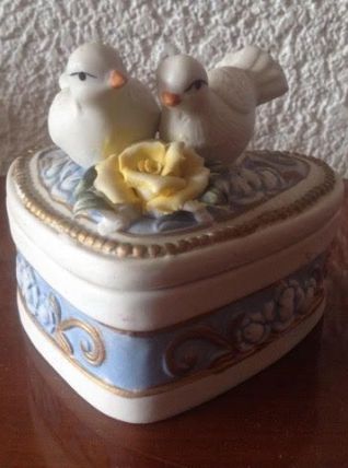 Boîte à bijoux, secrets ... coloris pastels