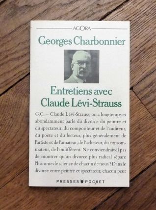 Entretiens avec Claude Levi Strauss- Georges Charbonnier 