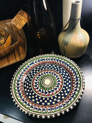 Assiette céramique orientale Maroc