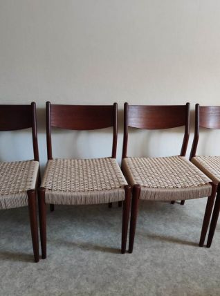 chaises scandinaves vintage
