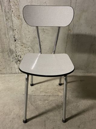Chaise en formica années 60