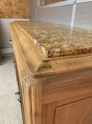 Buffet art déco en noyer