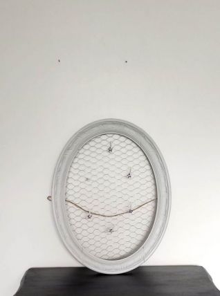 Cadre vintage porte-bijoux