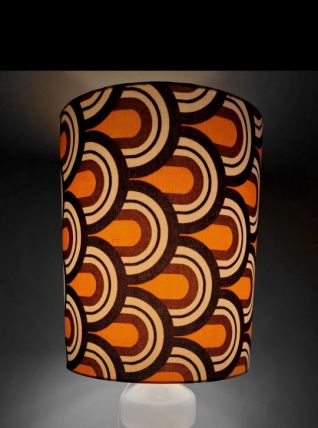 Lampe Oplaline Motifs année 70, Double Éclairages