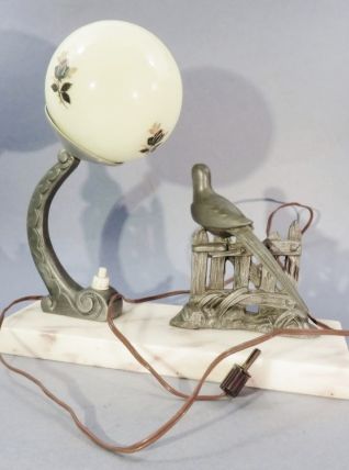 LAMPE PARROQUET VINTAGE