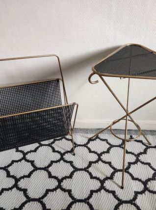 ensemble porte-revues et tablette