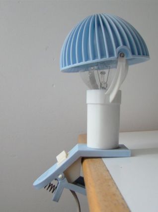 Lampe à pince SARLAM bleue