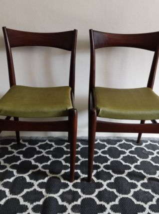 chaises scandinaves vintage