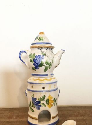 Mini théière et réchaud 