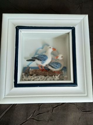 Cadre décoratif thème marin