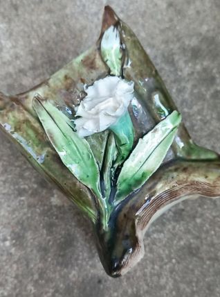 Vase miniature barbotine 