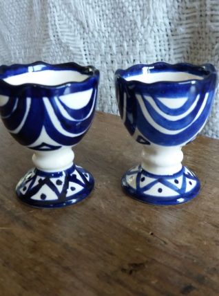 Coquetiers Saint Jean de Bretagne décor 1003 signés