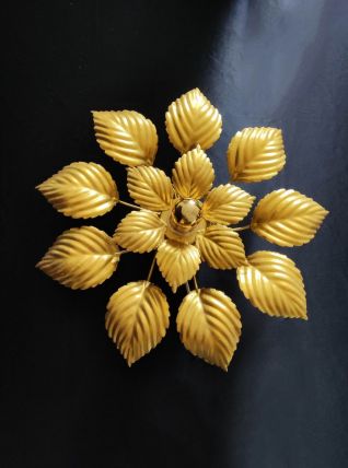 applique feuilles vintage