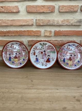 Soucoupes porcelaine japonaise 