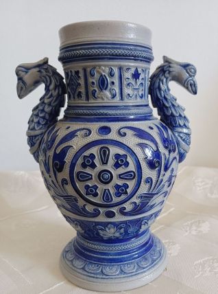 Vase en grès de Westerwald XIXe