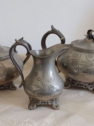 Service à thé ANGLAIS SHEIFFIELD 