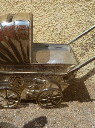 Tirelire  poussette  , vintage 