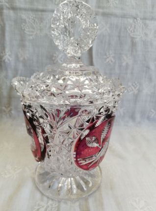 Bonbonniere cristal Hofbauer byrds