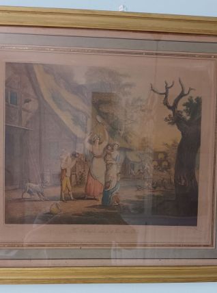 Gravure anglaise XVIIIème 